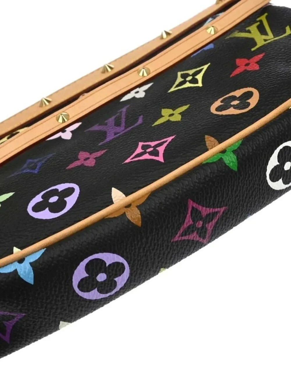 Louis Vuitton Black Multicolor Pochette Accessoires M92648